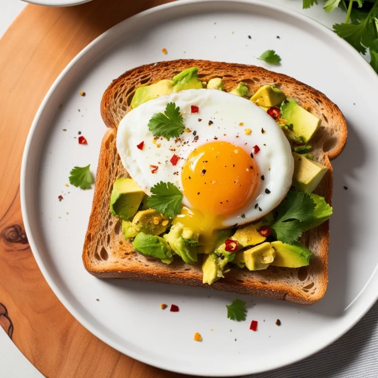 Avocado & Egg Toast Recipe