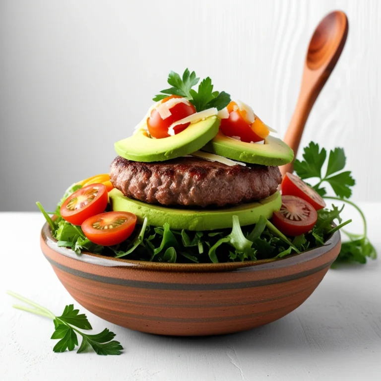 Burger Bowl Recipe