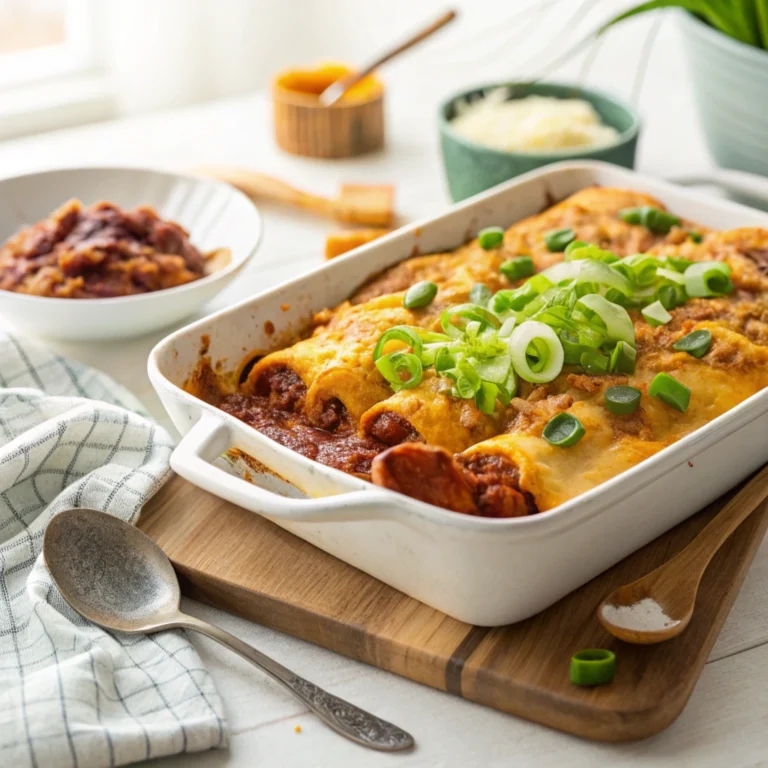 Chili Dog Casserole Recipe